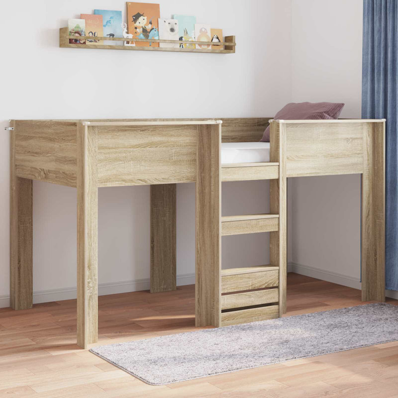 120 X 200cm Bulk Bed, Sonoma Oak