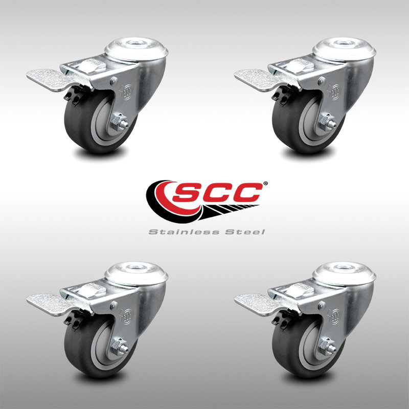 Thermoplastic Rubber Caster