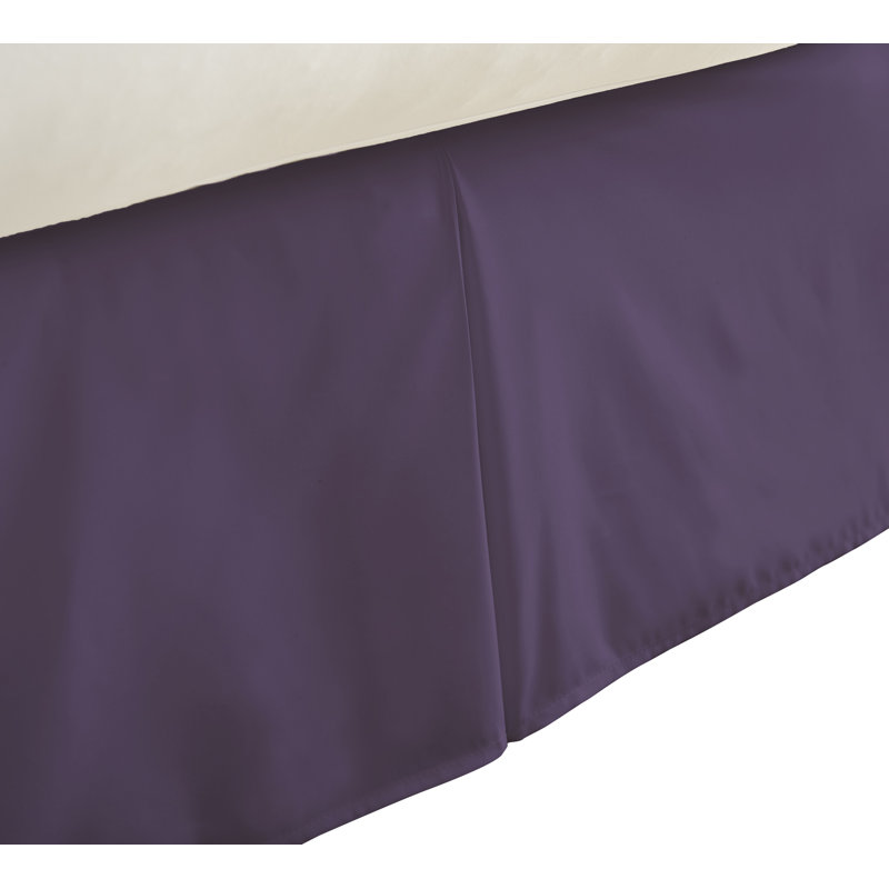 Becky Cameron™ Tailored Bed Skirt, Purple, Queen