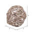 Vickerman Natural Botanicals 4" Lata Ball, Natural White. Includes 25 Pieces per Pack