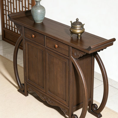 New Chinese-style minimalist entrance cabinet