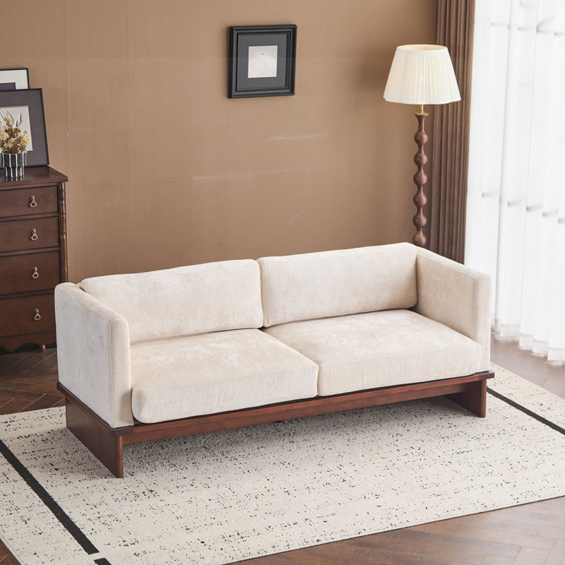 Canapé 3 places Boucle , Beige