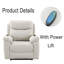Fauteuil inclinable électrique Power Lift-106973238