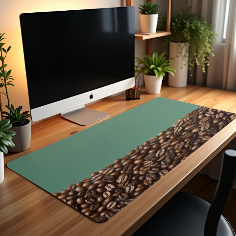 Polyester Desk Pad, 31.5x15.5
