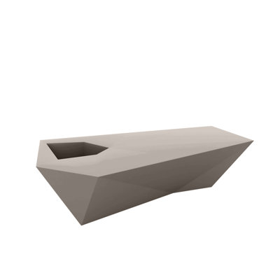 Faz Plastic Planter Bench by Vondom