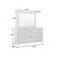 Commode 8 tiroirs Camila