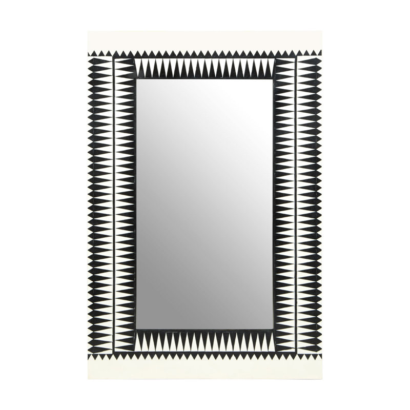 Faulkner Solid Wood Flat Wall Mirror