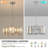 4-chrome round dimmable crystal chandelier