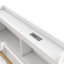 Lit simple en forme de L avec bibliothèques avec prises de courant, ports de chargement USB, deux tiroirs