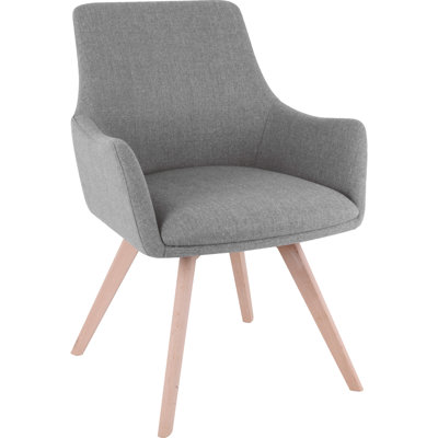 Waiting Room Chair with Wood Frame