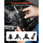 Ensemble de remplacement de moteur et de boîte de vitesses pour moteur, ensemble de 4, compatible avec la Camry de 2,4 L L4 de 2007 à 2010, remplacer OE # A62009, A4207, A4211, A4274, support sécuritaire