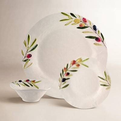 Olival Hand-Painted Dinnerware Set