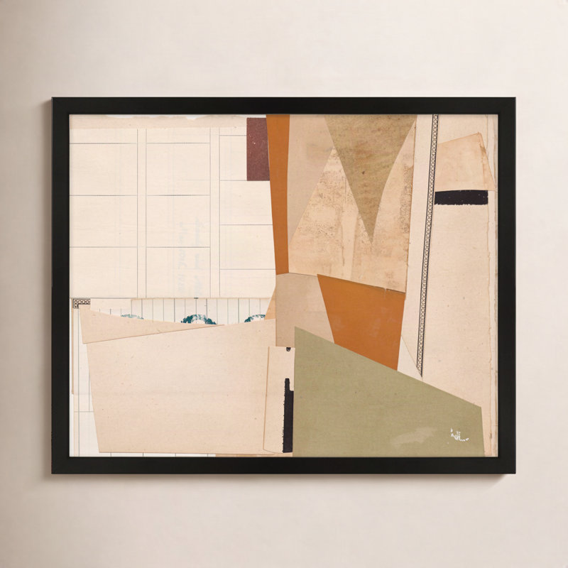 Sarah Short - Single Picture Frame Graphic Art, Black Framed, 30" H x 38" W x 1.25" D