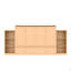 Lit double escamotable double avec tiroirs et tablettes de rangement spacieux-232038222-232038217
