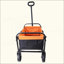 Mini chariot de plage pliable