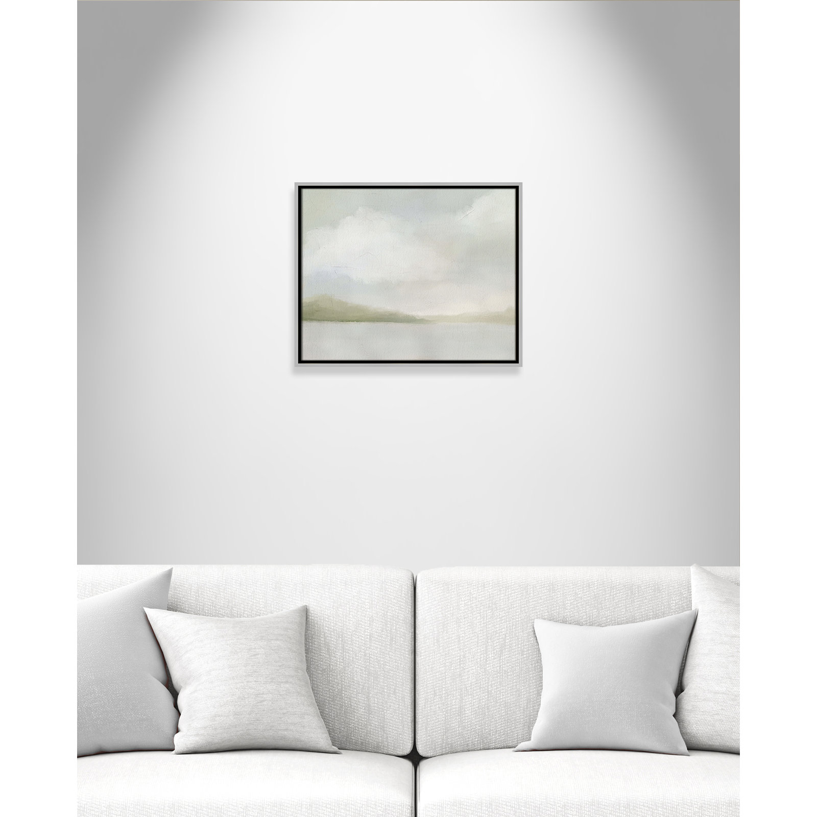 Queensland "A Tranquil Morning" Print, 17.5" H x 21.5" W, Silver