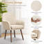 Oblak Upholstered Linen Armchair