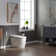 Auto Open/Close Smart Bidet Toilet with Built-in Tank, Auto/Blackout Flush, Power Outage Flush