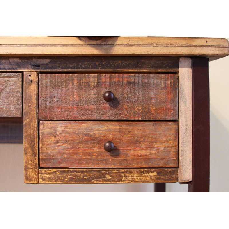 Jarika Solid Wood Computer Desk