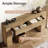 Modern Console Table with Drawer, Narrow Entryway Table with Storage for Hallway or Living Room-563399621