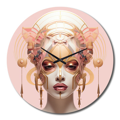Horloge murale Futuristic Glam