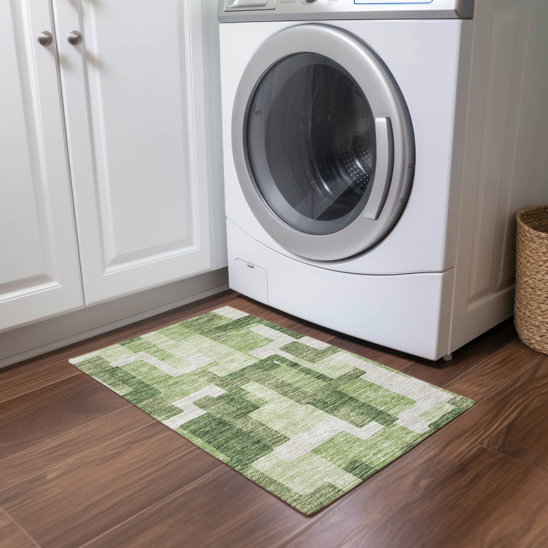 Tapis intérieur / extérieur Neysa, Rectangle 1'8" x 2'6"