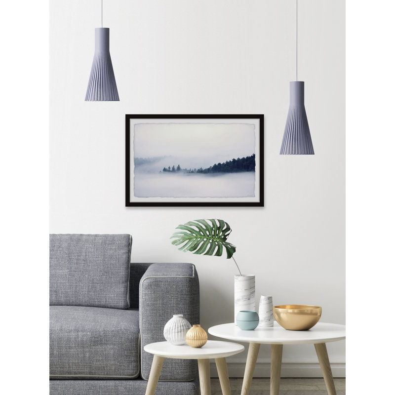 Above the Sea of Fog 1 Piece Single Picture Frame Wall Art, 61cm H x 91cm W x 3.81cm D