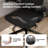 Cadell Ergonomic Office Chair, Home Office Desk Chairs with Lumbar Support, 3D Headrest and Flip Up Arms, Rockable Swivel-559916143-560917687