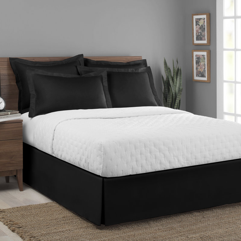Cotton Sham Set, Black