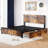 Rosalene Platform Storage Bed-1891138005