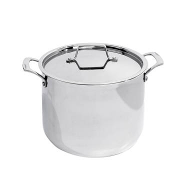 Cuisinart 766 24g Stainless Steel 8 Quart Stock Pot & Glass Lid for sale  online