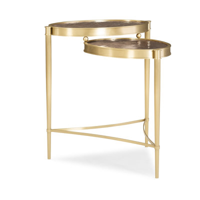 Table de bout à plusieurs niveaux