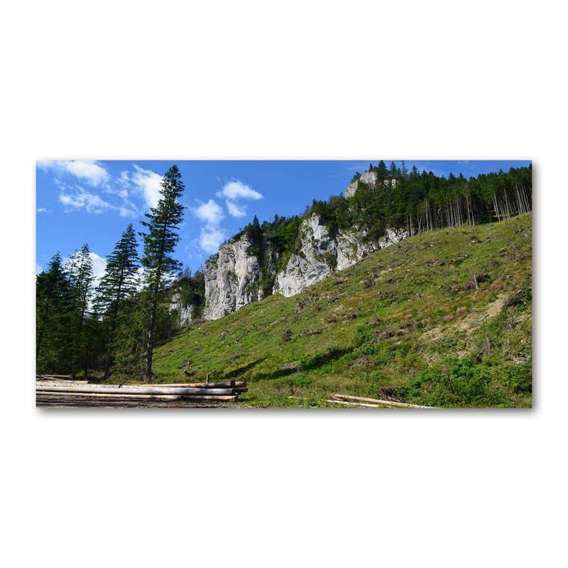 Rocky Peaks - Wrapped Canvas Print, 60cm H x 120cm W