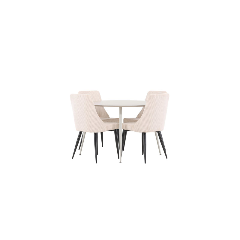 Tidwell 4 -Person Dining Set