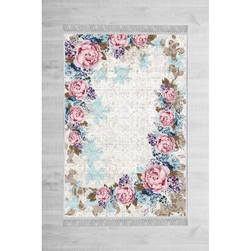 Luxurious Hall Carpet, 100% Velvet Fabric, 39.4 x 59.1 inches | Non-Slip Cotton Sole, 0.4 in Pile Height | Antibacterial, Machine Washable | 3D Digital Printing, Elegant Design for Home Décor & Comfort