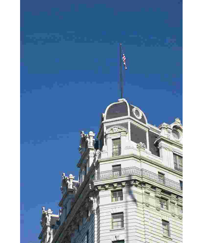Photographie de l'architecture blanche - Photographie sur toile tendue, H 18 po x l 12 po