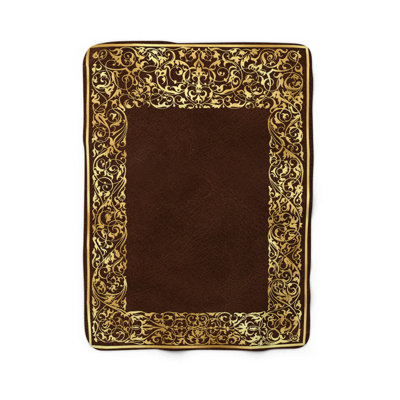 Couverture aux teintes dorées de l'Orient