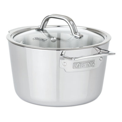 Viking Contemporary 3-Ply Dutch Oven with Glass Lid
