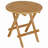 Round Folding Outdoor Side Table , 20'' in. W 20'' in. D