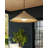 Devlin 1-Light Wicker Exterior Pendant-122611521