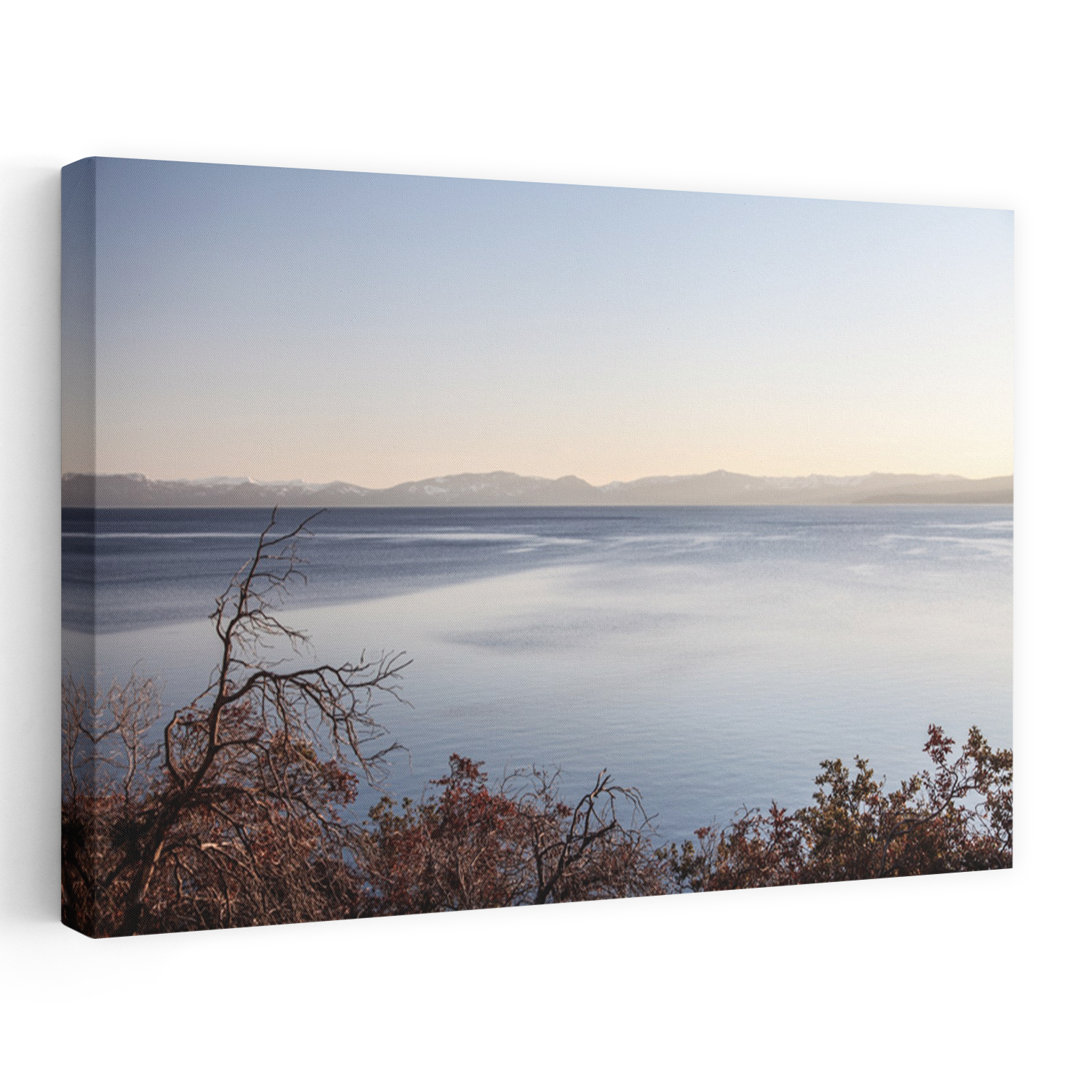Lake Tahoe 2 Peaceful Serene Tranquil Coastal Wall Art Print