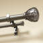 Tringle à rideaux double réglable 42 "à 120" Anglia Knob Drapery-768718523