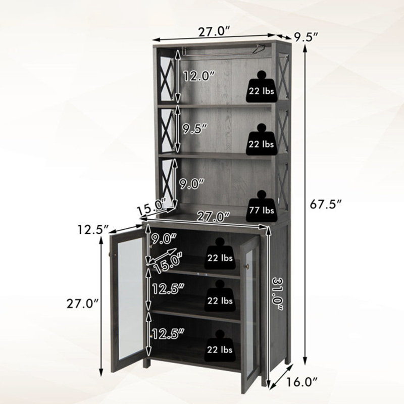 Buffet autoportant