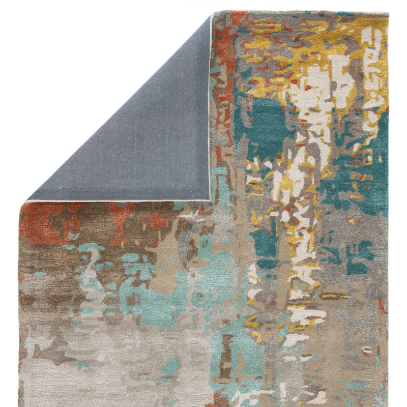 Fleischman Abstract Indoor Rug, Rectangle 10' x 14'