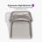 2-Piece Outdoor Bar Stools - Woven Rattan Seats & Aluminum Frames With Backrests-294403290