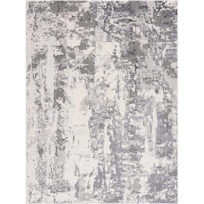 Harrus Abstract Indoor Rug, Rectangle 7'10" x 10'