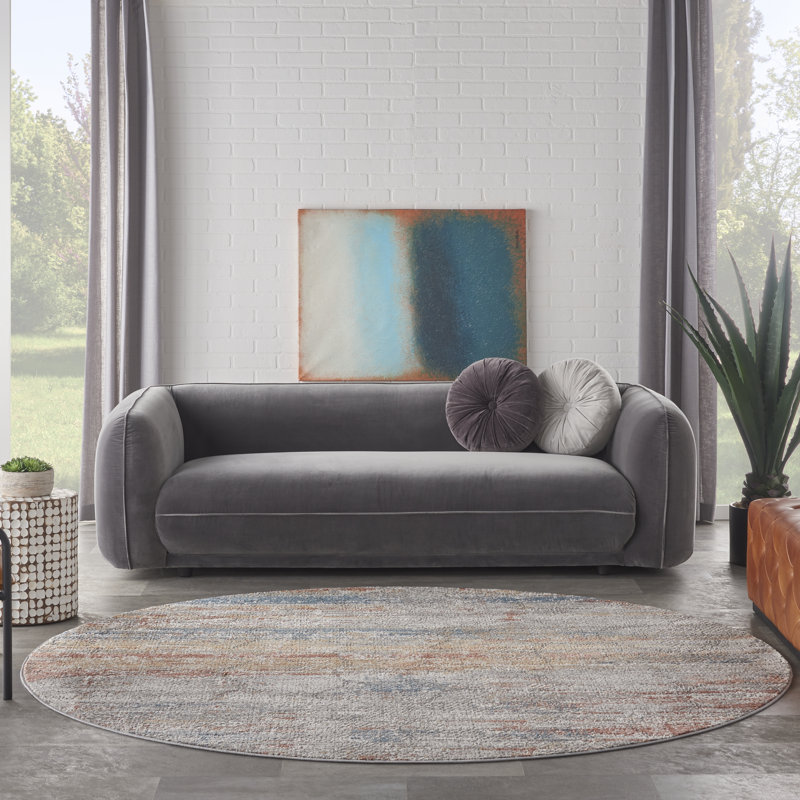 RUSTIC TEXTURES - Area Rug, Round 7'10"