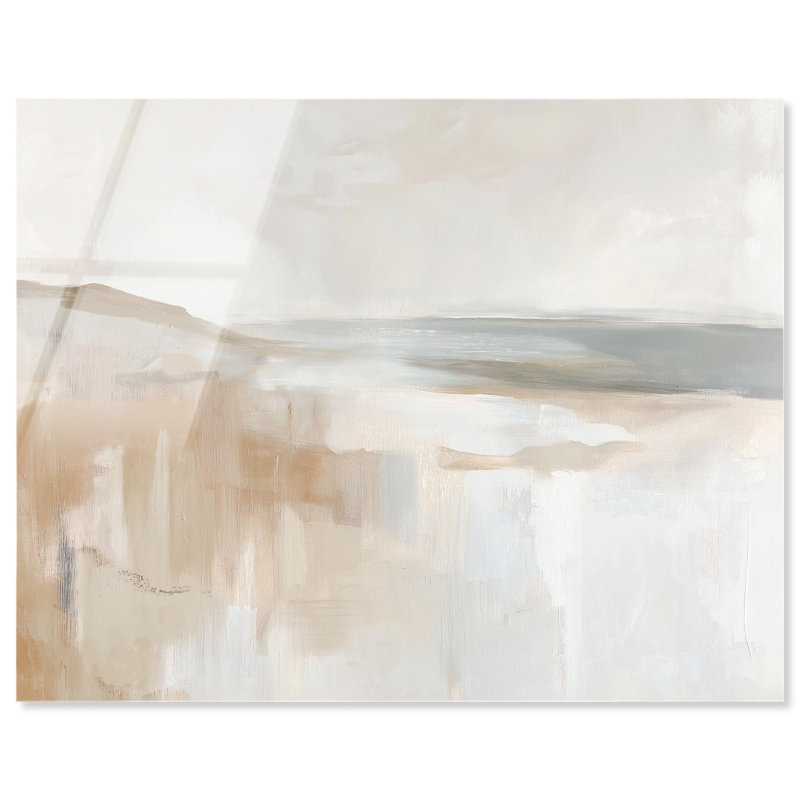 «Winter Beach», reproduction d'art acrylique par Art Remedy, H 30 po x l 36 po