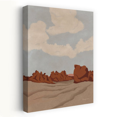 Canyon Landscape I Contemporary Landscape Nature Wall Art Print