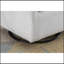 Chaise berçante pivotante en tissu Teddy